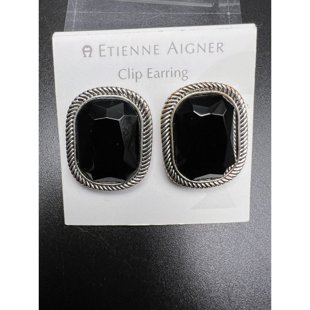 Etienne Aigner Clip Earrings